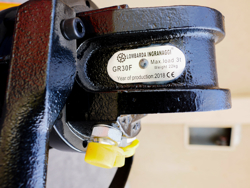 grappin à bois avec rotateur 3 tonnes modèle dk 11c gr 30f