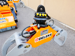 grappin à bois avec rotateur 3 tonnes modèle dk 11c gr 30f