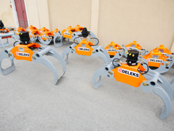 grappin à bois pour pelles et grues capacité 2000kg mod dk 16