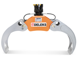 grappin à bois avec rotateur 360 continue modèle dk 16 gr 55ff