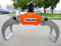 grappin à bois avec rotateur 360 continue modèle dk 16 gr 55ff