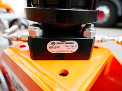 grappin à bois avec rotateur 360 continue modèle dk 11c gr 30ff