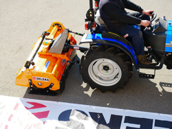 rotovator mélangeur de litière pour tracteur deleks cardan ce inclus