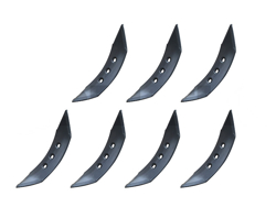 7 dents pour cultivateur