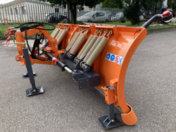 lame à neige frontale avec plaque ln 250 a