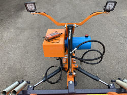 lame à neige pour véhicules off road 4x4 lns 170 j