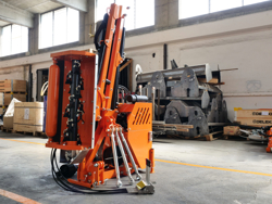 epareuse hydraulique pour tracteur avec broyeur ou taille haie mod airone 80