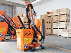 epareuse hydraulique pour tracteur avec broyeur ou taille haie mod airone 60