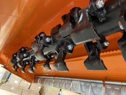 broyeur à marteaux pour tracteur fruitier mod jaguar 170