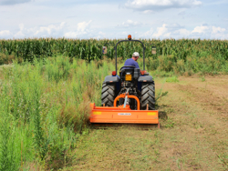 broyeur déportable à marteaux tigre 160 pour sarments de vigne