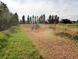 broyeur déportable à marteaux tigre 160 pour sarments de vigne