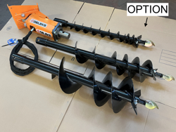 tarrière hydraulique pour mini pelles zhd