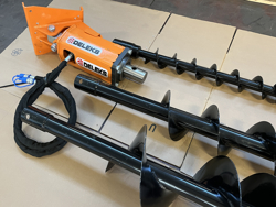 tarrière hydraulique pour mini pelles zhd