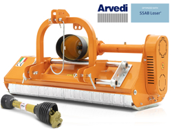 broyeur à marteaux fléaux lynx sp140 déportable pour verger et sarments