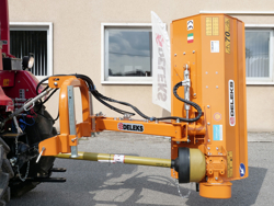 broyeur d accotement série légère à marteaux pour tracteur mod volpe 165