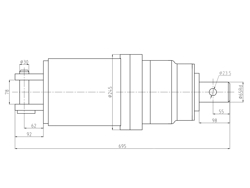 tarrière hydraulique pour mini pelles zhd305