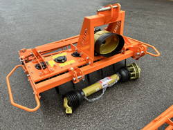 herse rotative avec rouleau kr 120 pour tracteur