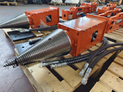 fendeuse a vis pour mini pelle lsp18