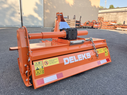 rotovator pour tracteur série moyenne 125cm de travail déport manuel mod dfm 125