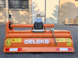 rotovator pour tracteur série moyenne 125cm de travail déport manuel mod dfm 125