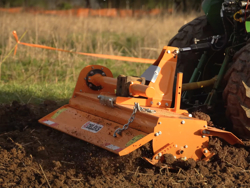 rotovator pour tracteur série moyenne 125cm de travail déport manuel mod dfm 125