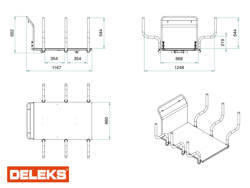 tablier avec rehausses xe500h
