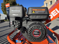 broyeur de branches thermique dk 300 lc à tambour moteur 6.5cv