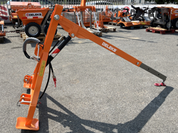 grue hydraulique pour micro tracteurs comme kubota iseki mod el 300