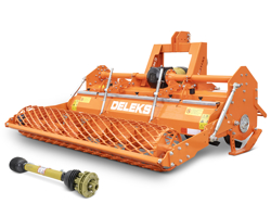 rotovator série lourde pour tracteur largeur de travail 200cm mod dftr 200