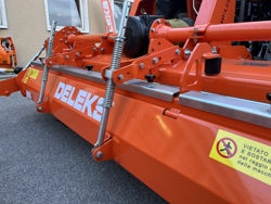 rotovator série lourde pour tracteur largeur de travail 200cm mod dftr 200