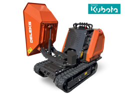 minidamper a moteur kubota m8000rk