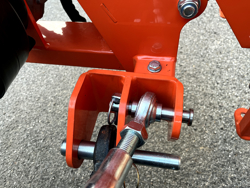 epareuse hydraulique pour tracteur avec broyeur ou taille haie mod merlo