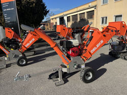 broyeur de branches thermique dk 800 honda pour sarments