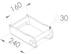 attache pour mini pelle ar15 grhd cangini