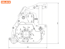 broyeur à marteaux déportable lourd pour tracteur mod gorilla 200