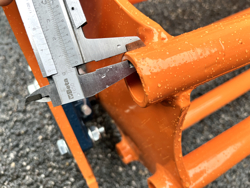 herse rotative avec rouleau kr 210 pour tracteur