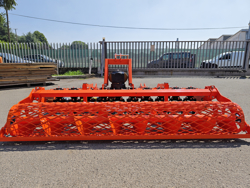 herse rotative avec rouleau kr 160r pour tracteur