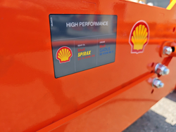 herse rotative avec rouleau kr 210r pour tracteur