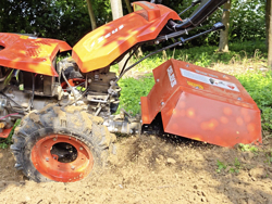 charrue rotative double pour motoculteur