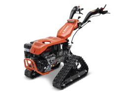 motoculteur reversible sur chenilles moteur loncin essence