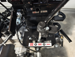 motoculteur reversible sur chenilles moteur loncin essence