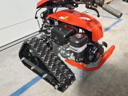 motoculteur reversible sur chenilles moteur loncin essence