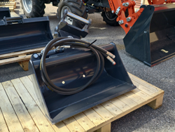 godet orientable pour mini pele s100 600s30