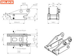attache rapide pour mini pele s30