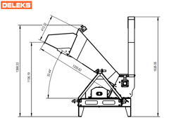 broyeur de branches dk1000