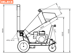 broyeur de branches dk1000e