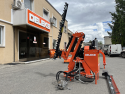 epareuse hydraulique pour tracteur avec broyeur ou taille haie mod merlo