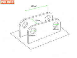 godet pour mini pele s380 b650