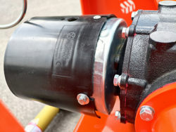 rotovator série lourde pour tracteur largeur de travail dfh 220
