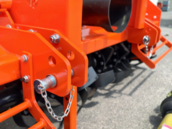 rotovator série lourde pour tracteur largeur de travail dfh 220